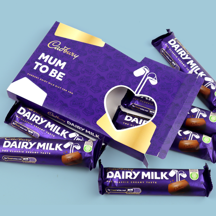 Cadbury Dairy Milk Mum-to-Be Favourites Pack 270g (Contains 6 Bars)