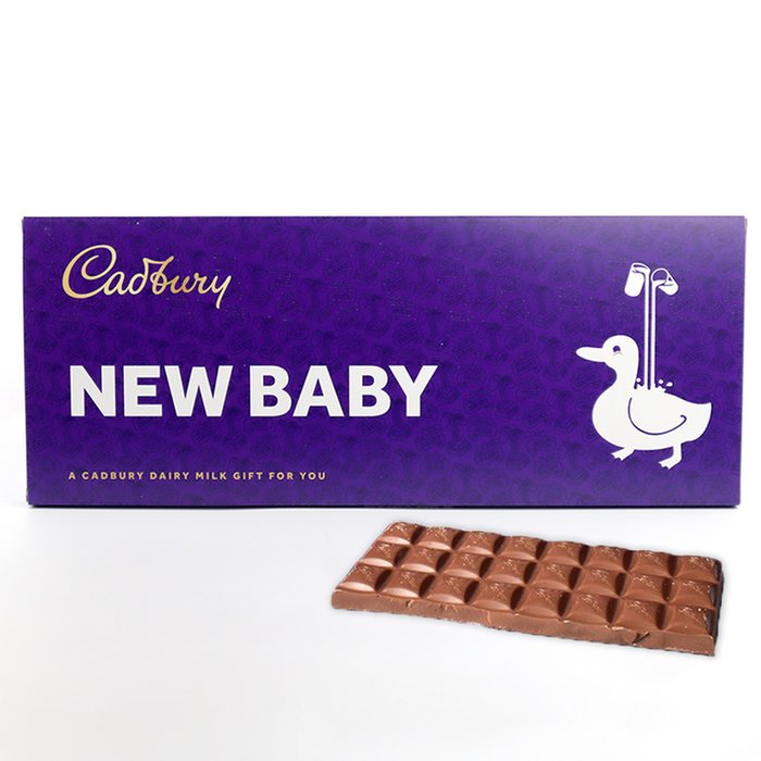 Giant Cadbury Dairy Milk New Baby Duck Emoji Bar (850g)