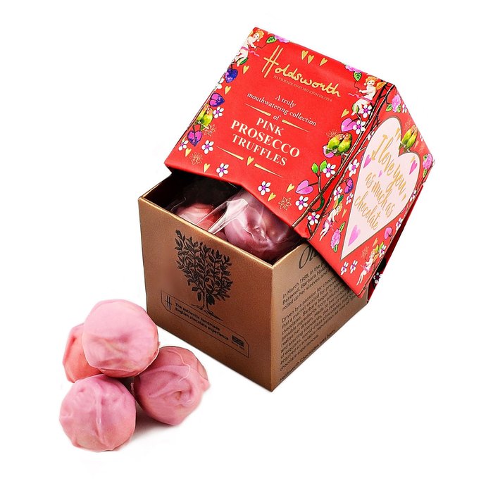 Holdsworth Chocolates Petite Pink Prosecco Truffles (55g)