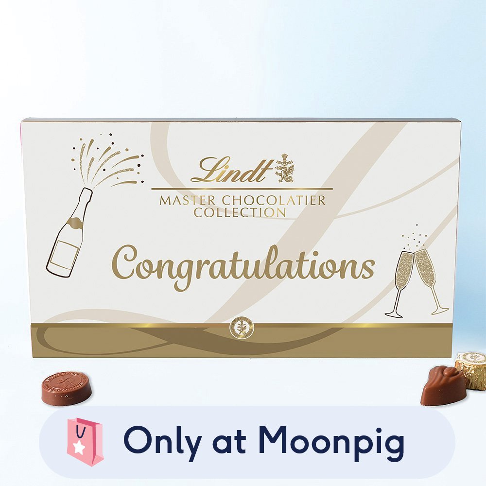 Lindt Master Chocolatier Congratulations Chocolate Collection (320G) Chocolates