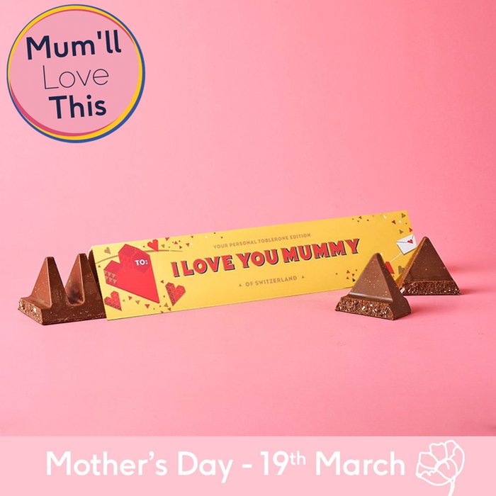 Toblerone Love You Mummy Bar (360g)