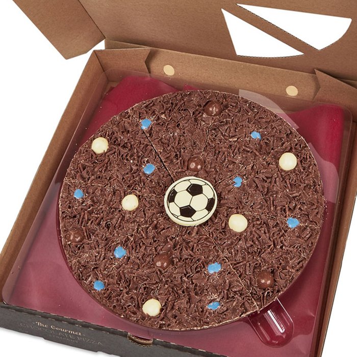 Chocolate Football Pizza