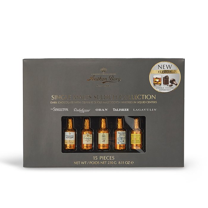 Anthon Berg Single Malts Scotch Whisky Collection | Moonpig