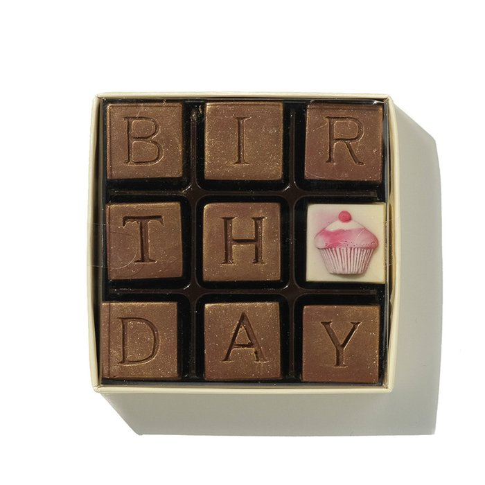 Choc on Choc Birthday Chocolate Box