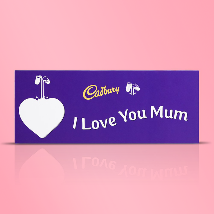 Cadbury I Love You Mum Dairy Milk Bar (850g)