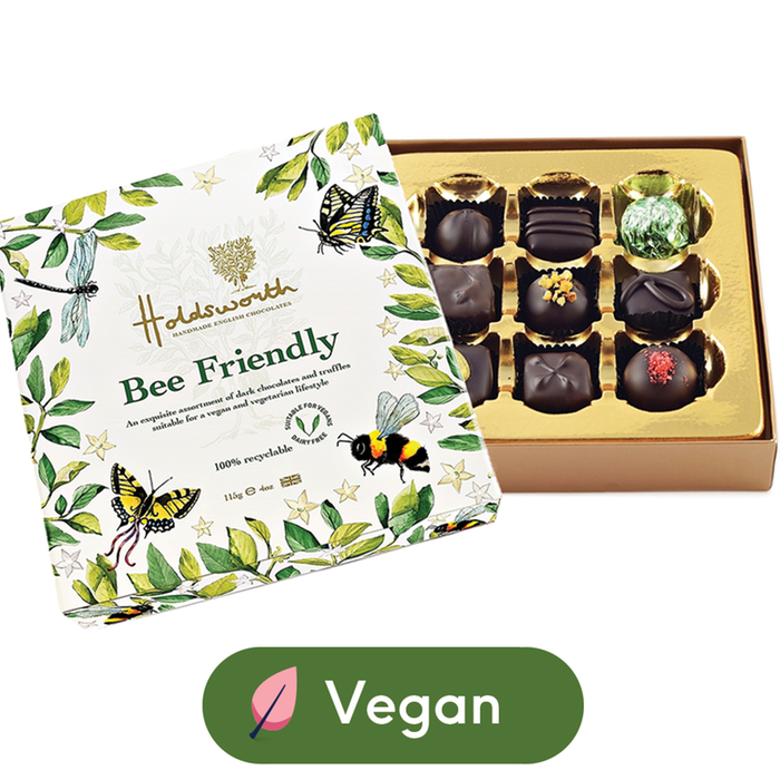 Holdsworth 'Bee Friendly' Plant Based Assorted Chocolates (110g)