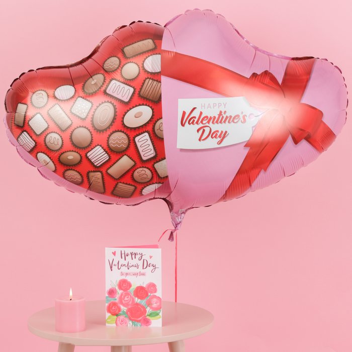 Giant Valentine's Chocolate Box Balloon