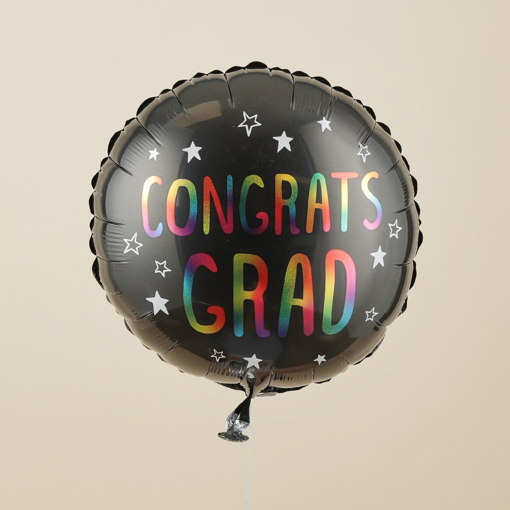 Congrats Grad Rainbow Balloon