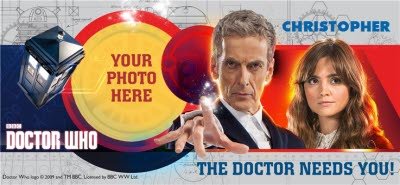 Doctor Who Needs You Photo Upload Mug