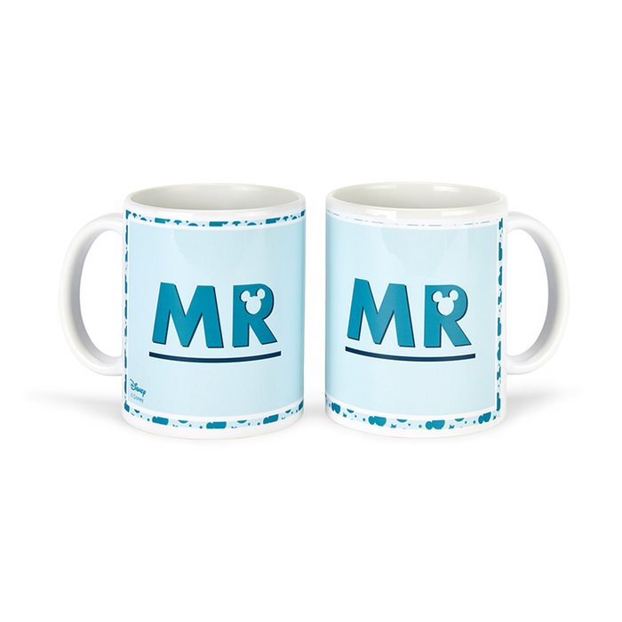 Mr & Mr Mickey Mouse mug set