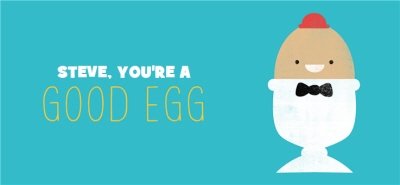 You're A Good Egg Personalised Mug