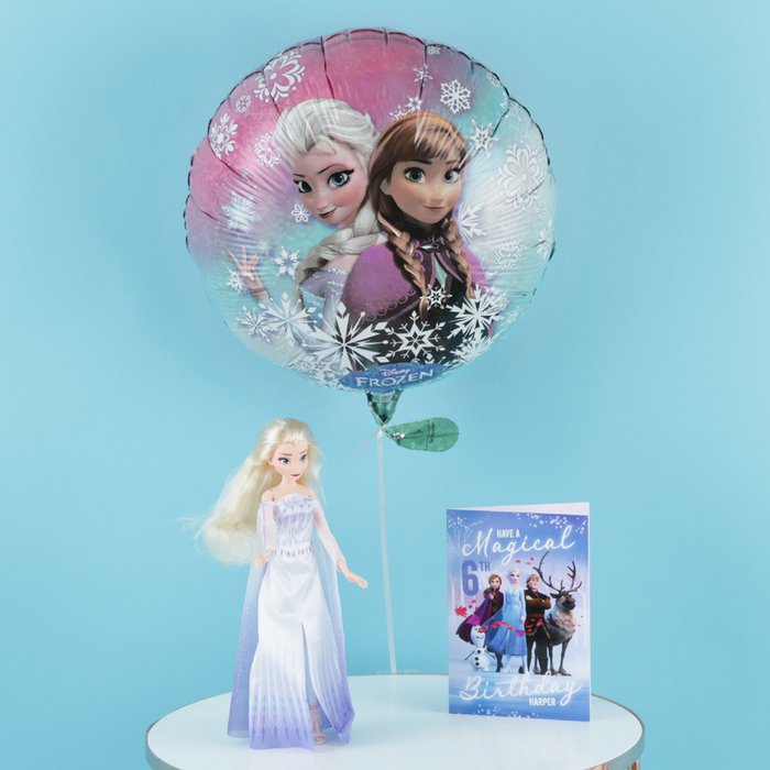 Frozen Balloon & Doll Gift Set