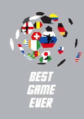 Football Best Game Ever Personalised T-shirt