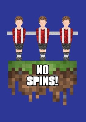 Football Table No Spins T-shirt