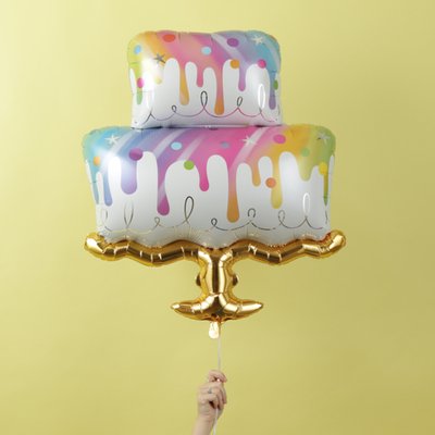 Giant Ombre Cake Balloon
