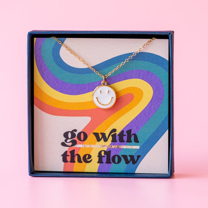 Go With The Flow Gold Necklace