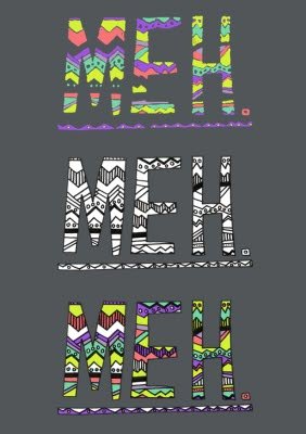 Meh Meh Meh Neon Kids T-Shirt