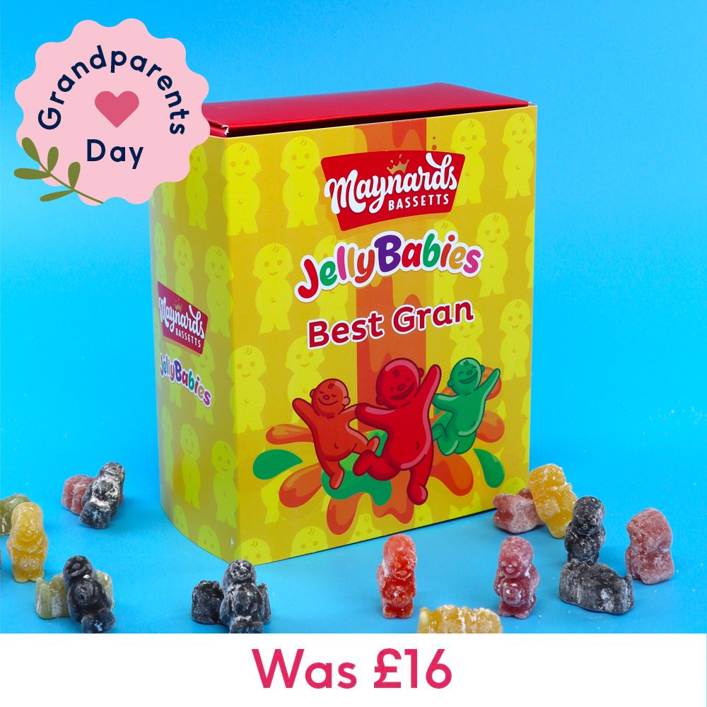 Maynards Bassetts Best Gran Jelly Babies (700G) Sweets