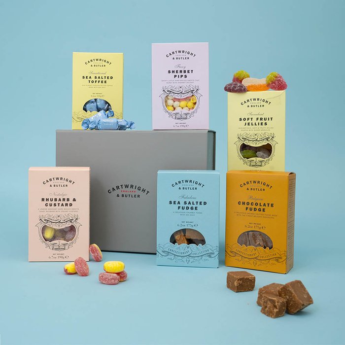 Cartwright & Butler Brew & Biscuits Tin Hamper