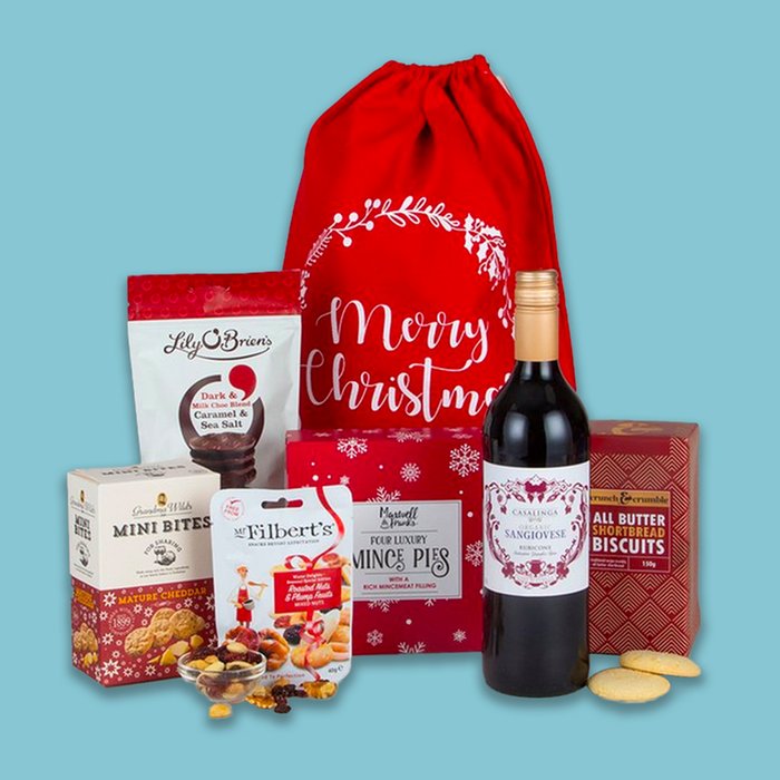 Love From Santa Red Wine Hamper
