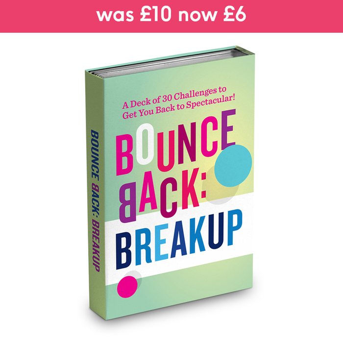 Bounce Back BreakUp Challenge Cards