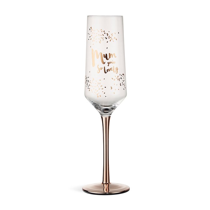 Luxe 'Mum, You're So Lovely' Flute Glass