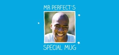 Mr Perfect Photo Upload Mug