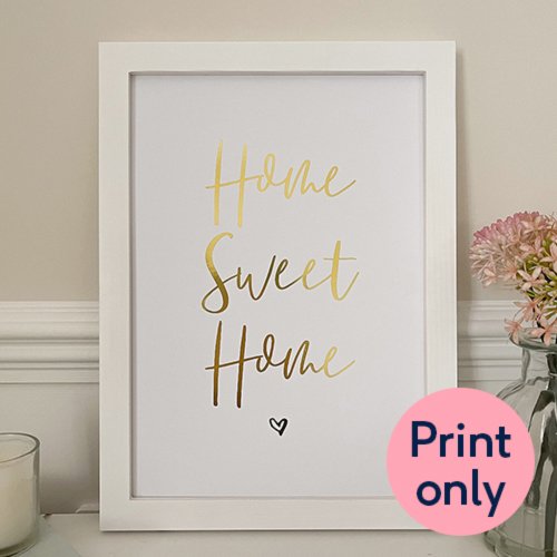 Lily Rose Co. 'Home Sweet Home' Foil Print