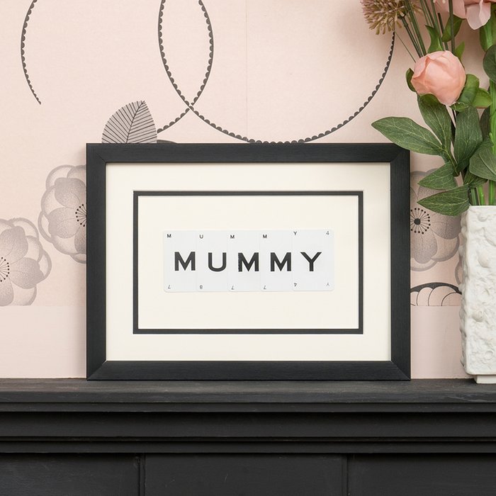 Vintage Playing Cards Mummy Frame