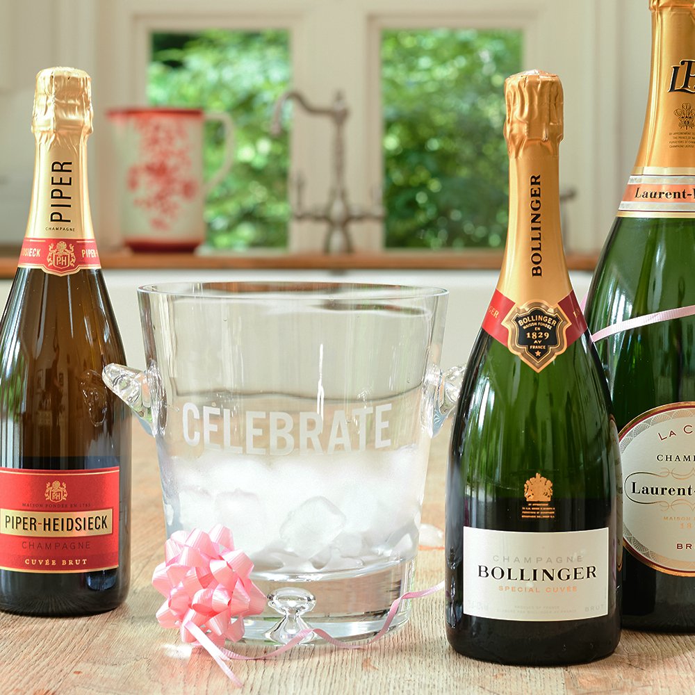 Moonpig Celebrate Engraved Champagne Bucket