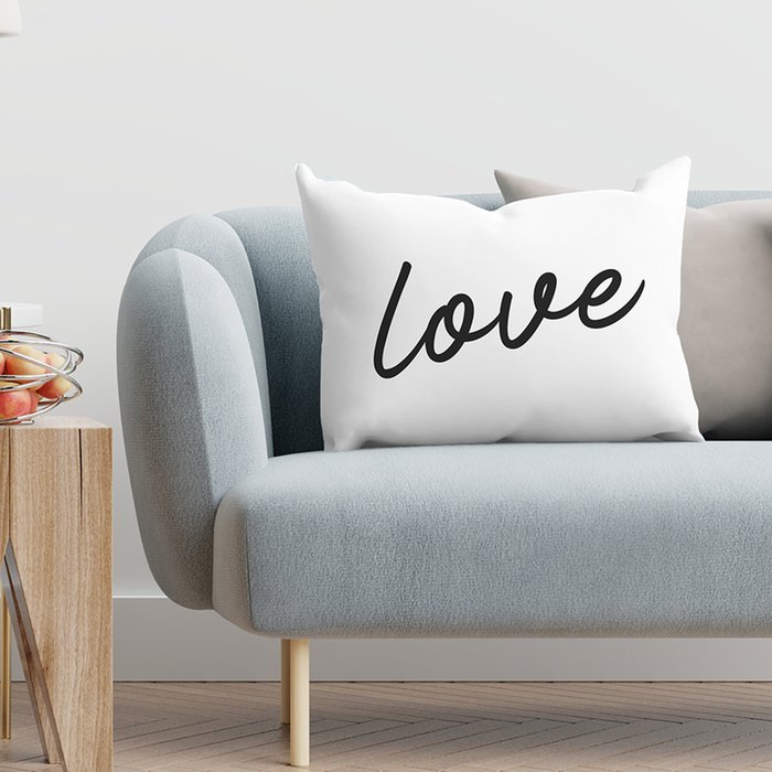 Love Rectangle Cushion Cover