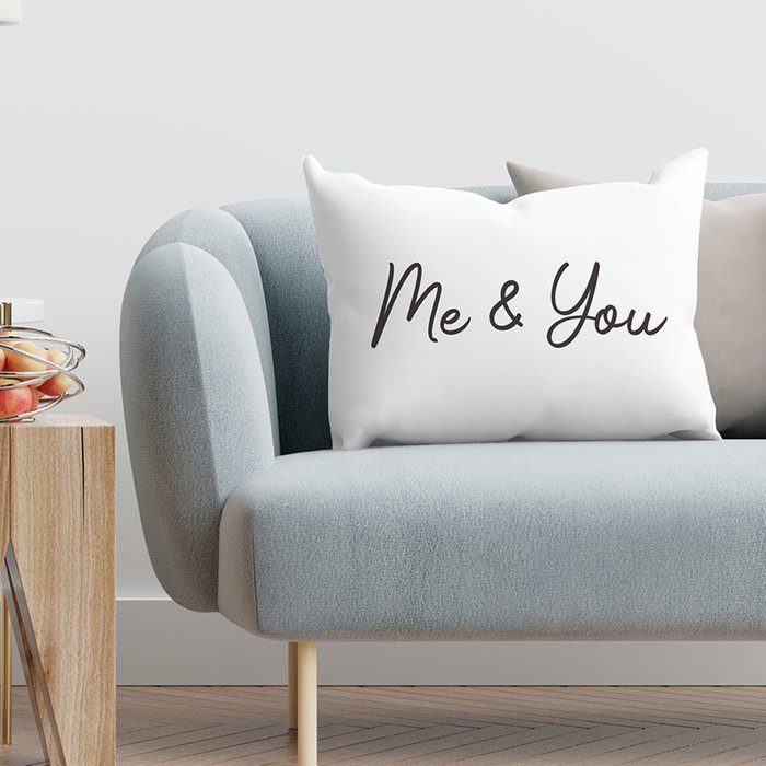 Me & You Rectangle Cushion Cover