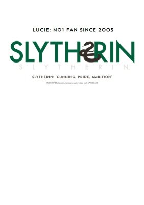 Harry Potter Slytherin Personalised T-Shirt 