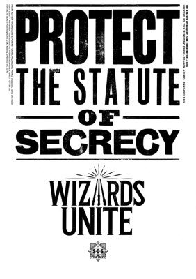 Harry Potter Wizards Unite Protect The Statue Of Secrecy T-Shirt