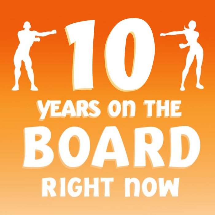 Gaming 10 Years Or Kills On The Board Right Now Birthday Card