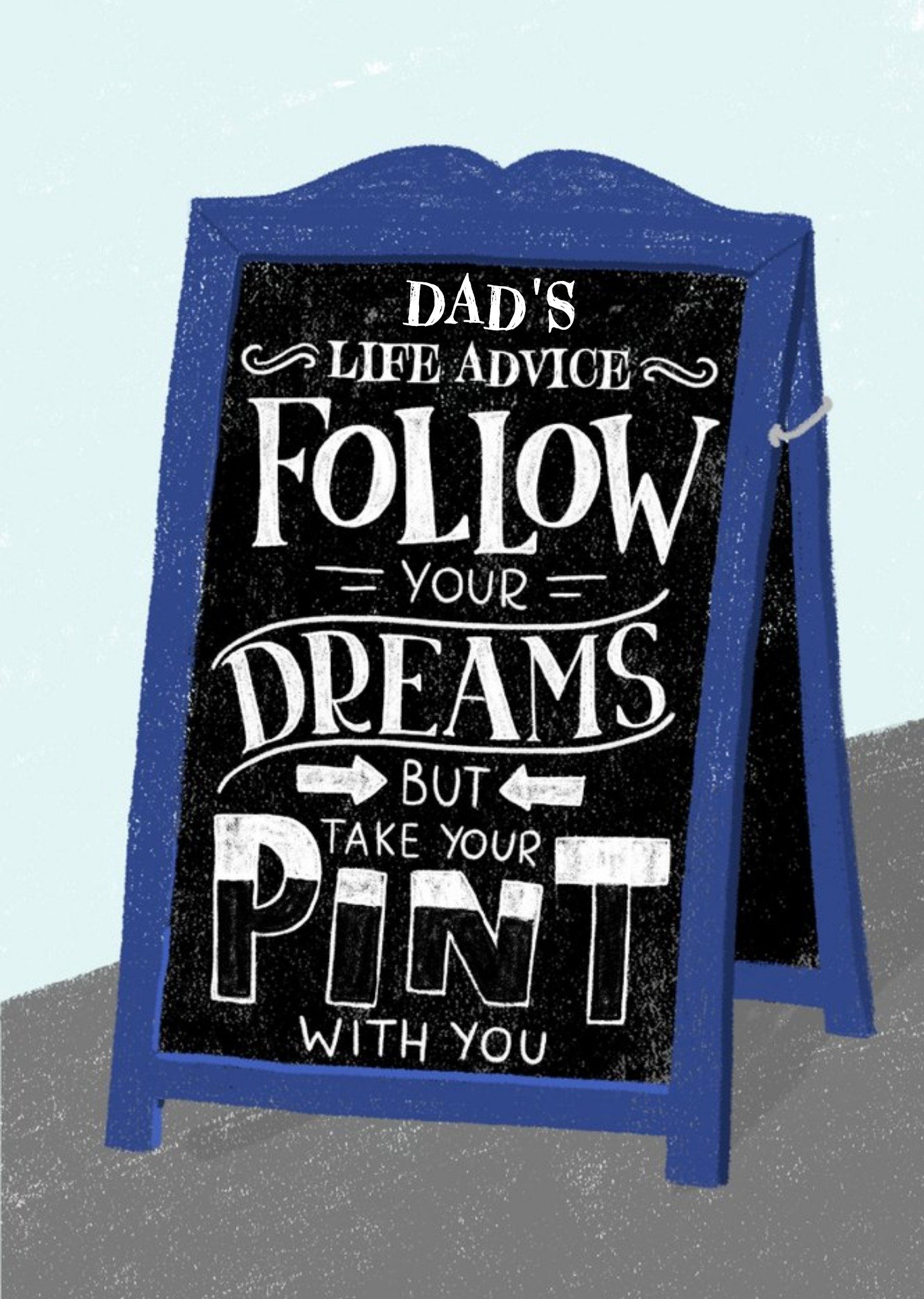 Pub Beer Sign Father's Day Card Ecard