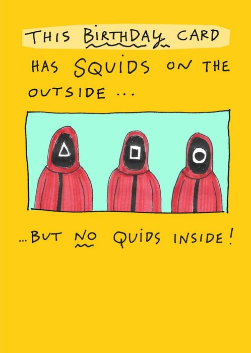 Funny Topical TV Show Birthday Card