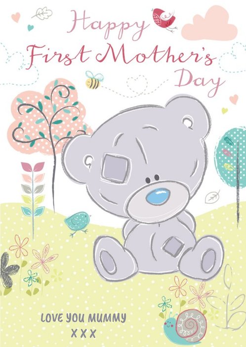 Me To You Tatty Teddy Happy First Mothers Day Card