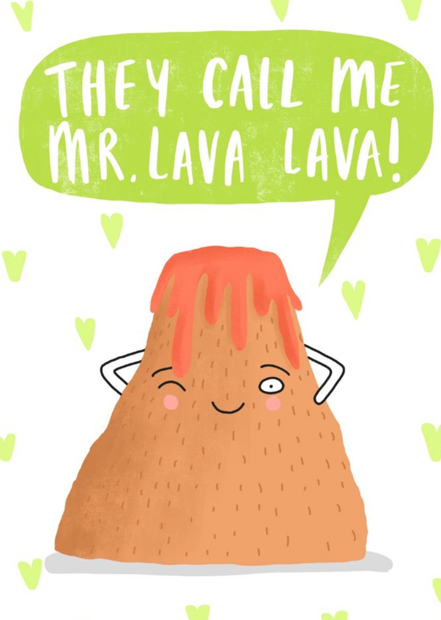 Moonpig Funny They Call Me Mr Lava Lava Card, Large