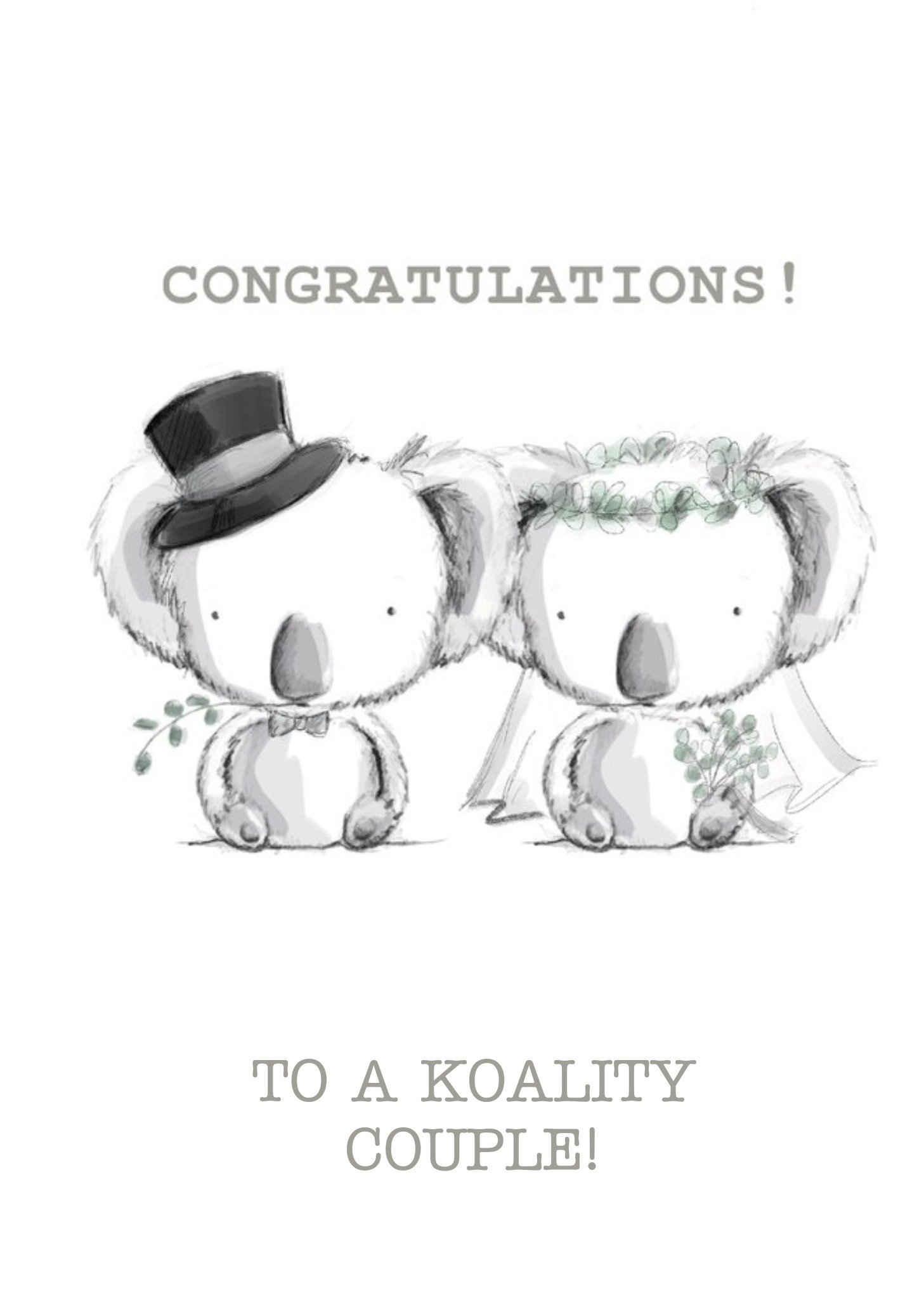 Newlywed Congratulations Card