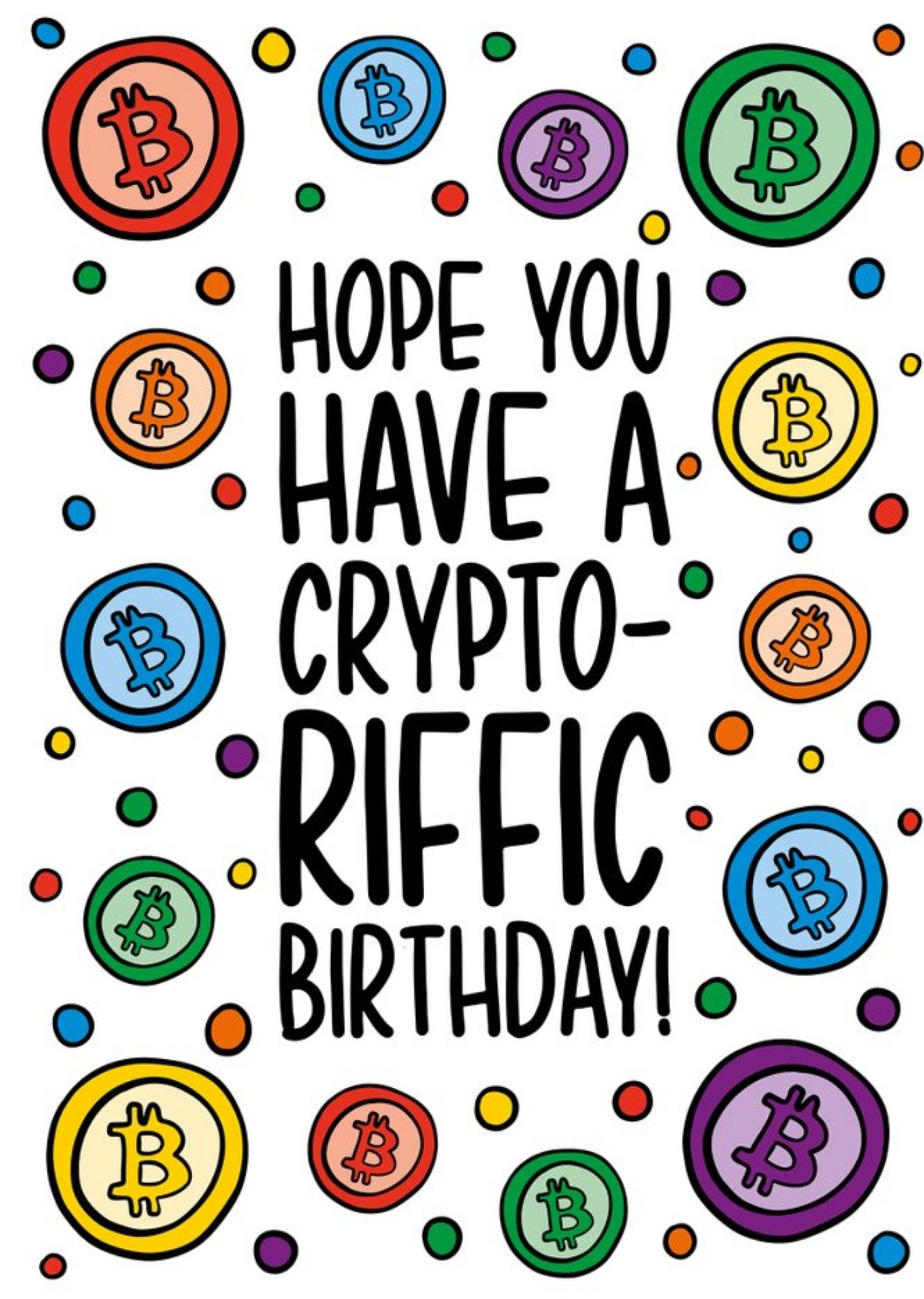 Moonpig Hope You Have A Crypto-Riffic Birthday Card Ecard