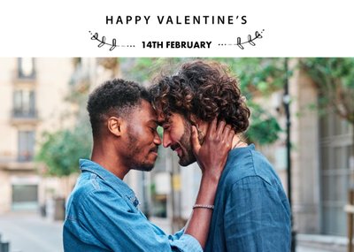 Happy Valentine's Photo Upload Valentine's Day Card