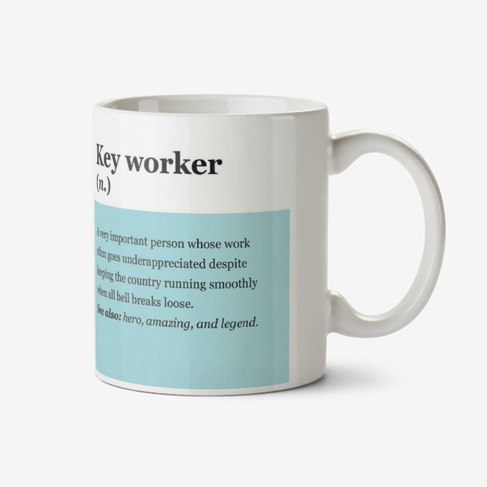 Keyworker Description Mug
