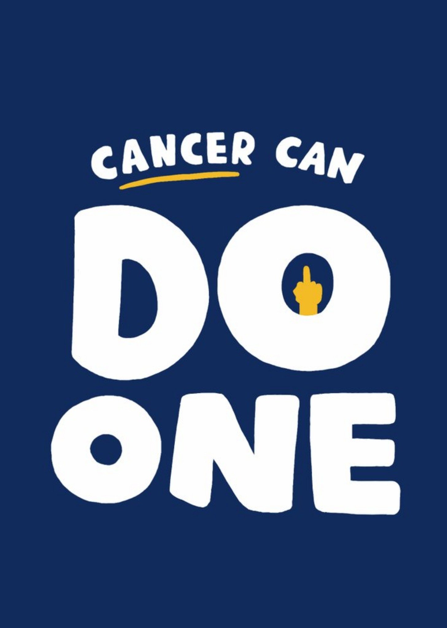 Cancer Can Do One Get Well Card Ecard