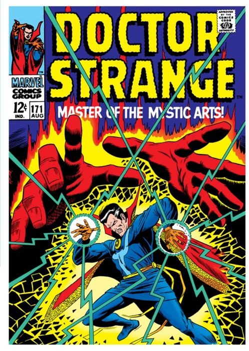 Marvel Comics Doctor Strange Birthday Card | Moonpig