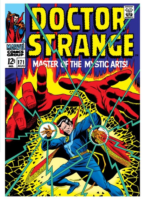 Marvel Comics Doctor Strange Birthday Card