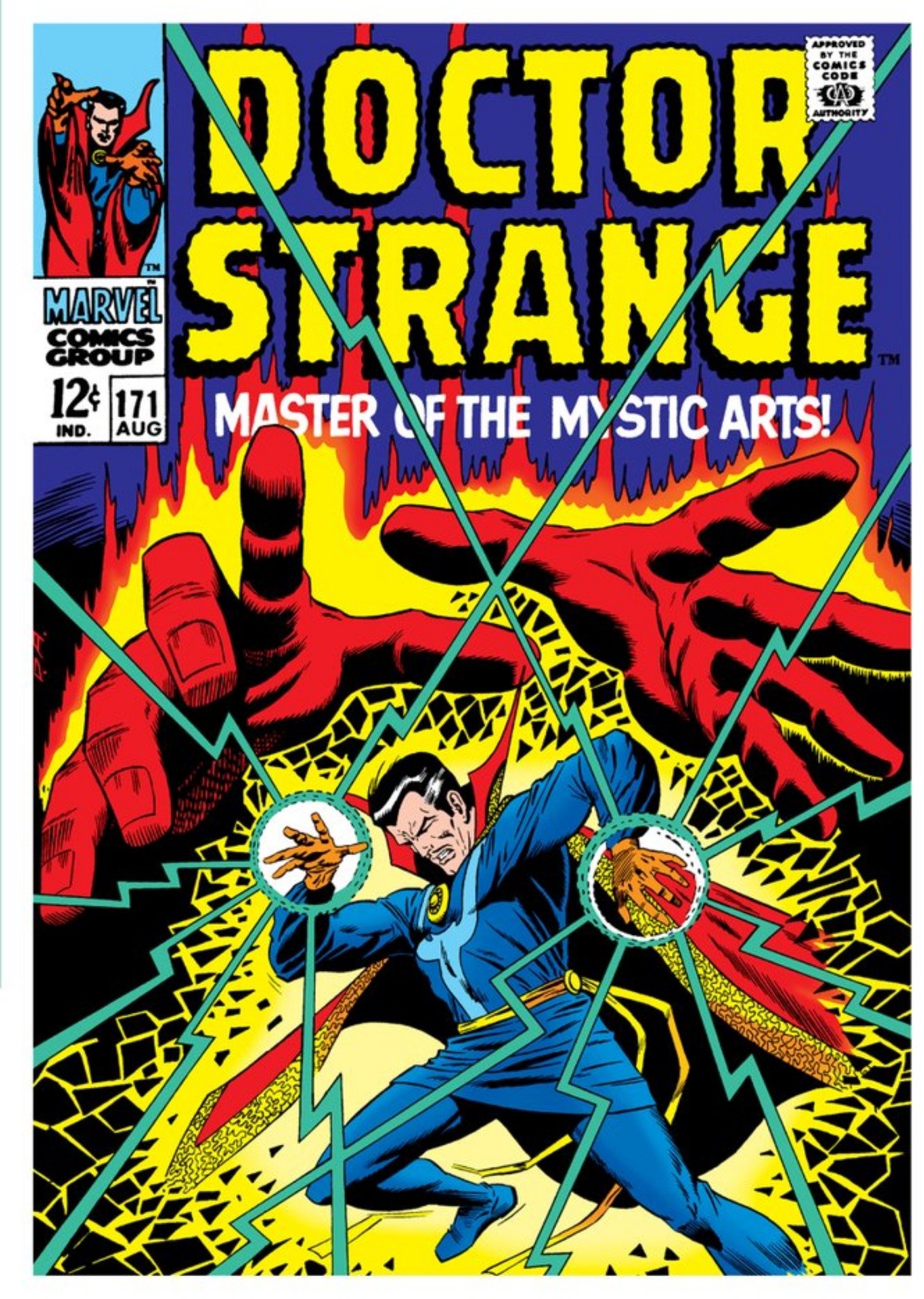 Marvel Comics Doctor Strange Birthday Card, Large