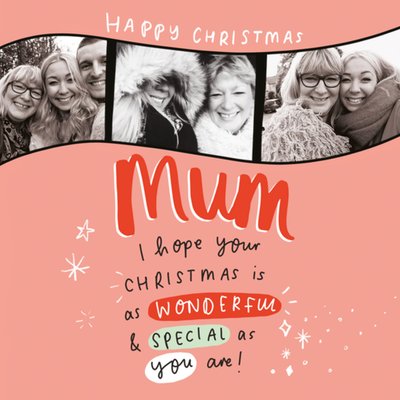 Emily Coxhead's The Happy News Wonderful Mum Photo Upload Christmas Card