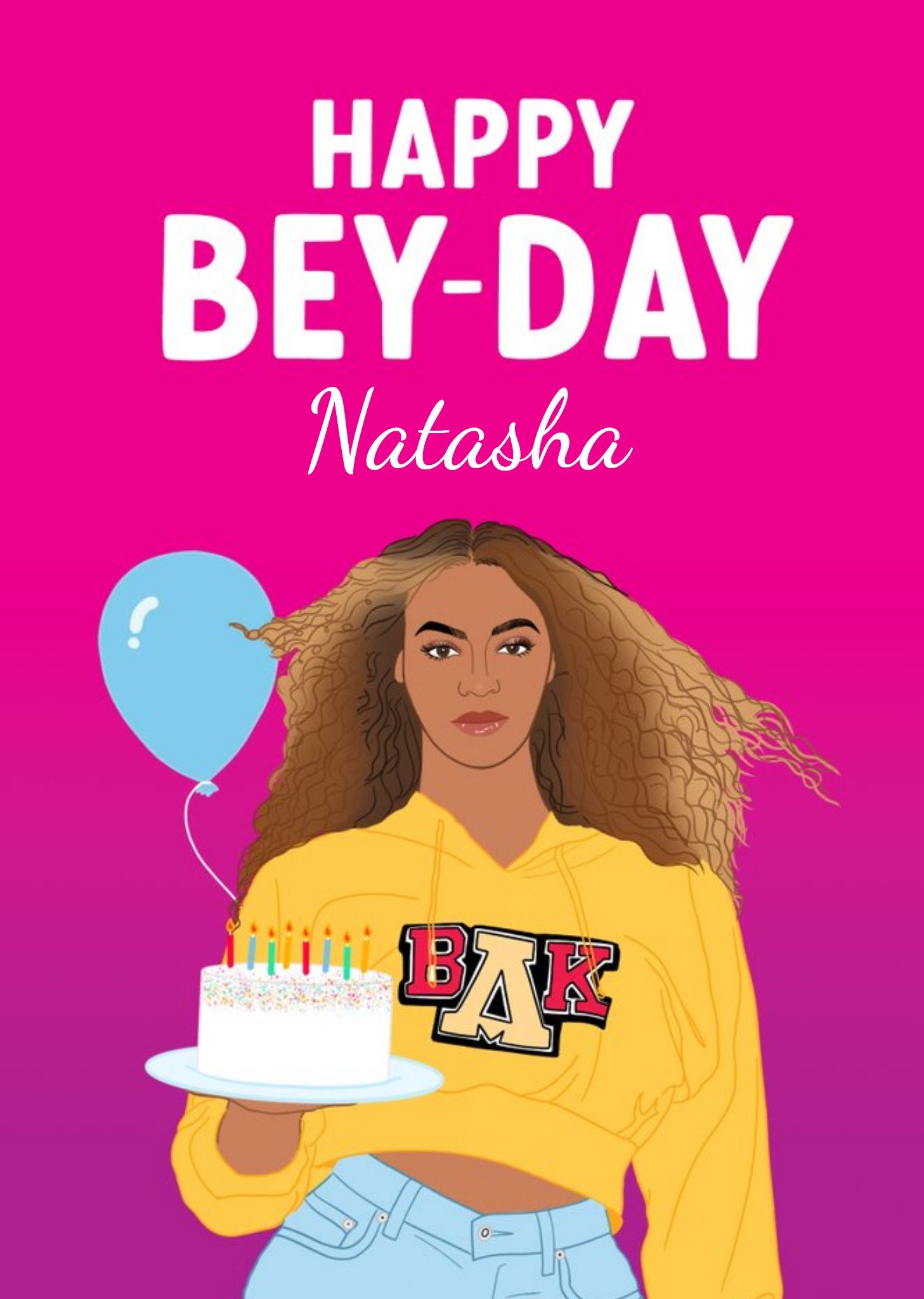 Happy Bey-Day Card Ecard