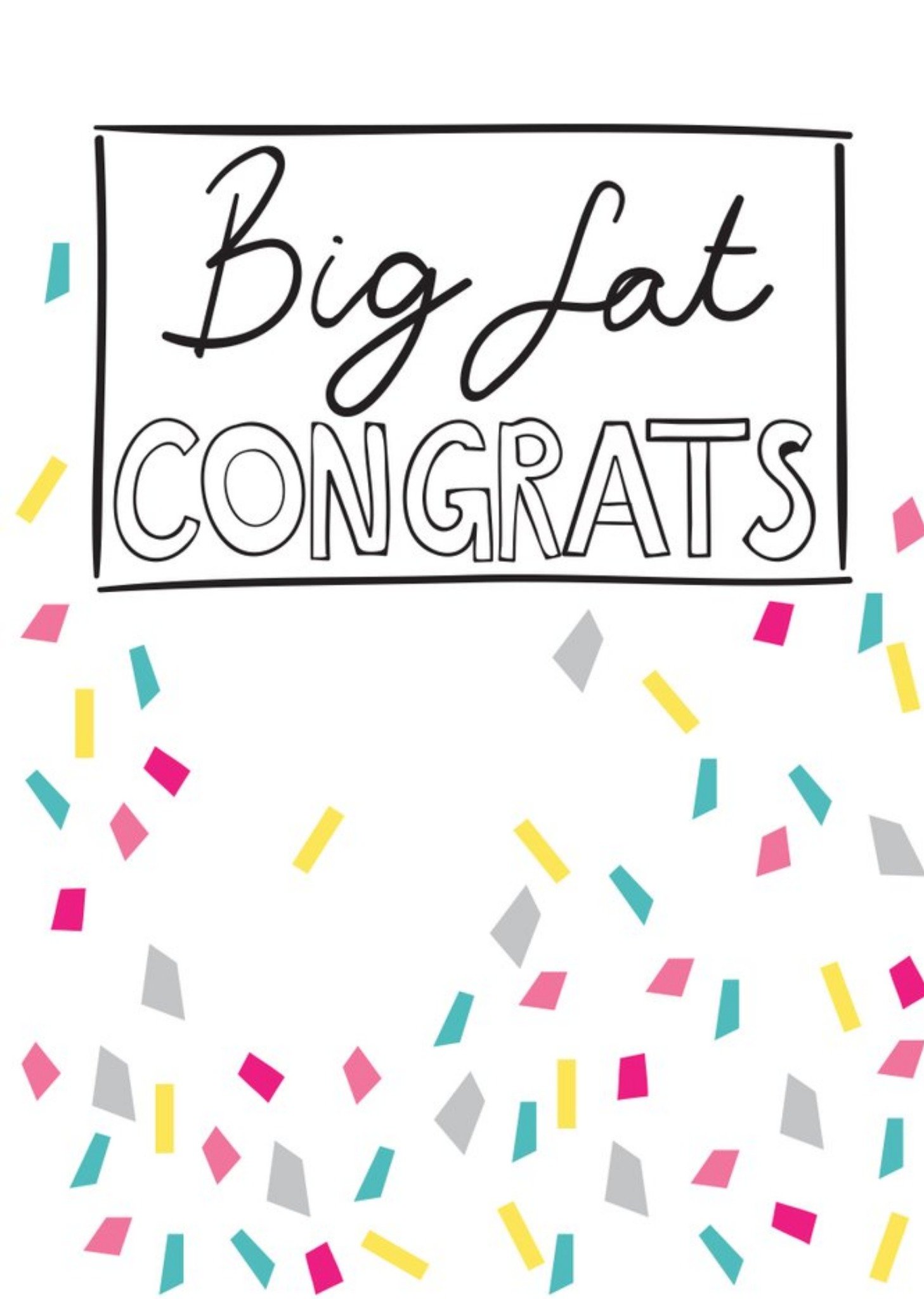 Big Fat Congrats Card Ecard